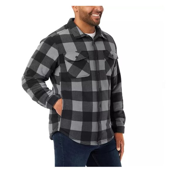 Member's Mark‎ Men's Sherpa Lined Shacket - Picture 2 of 6